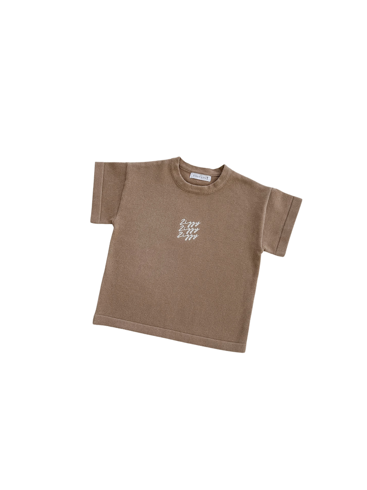 SIGNATURE TEE | MOCHA (KIDS)