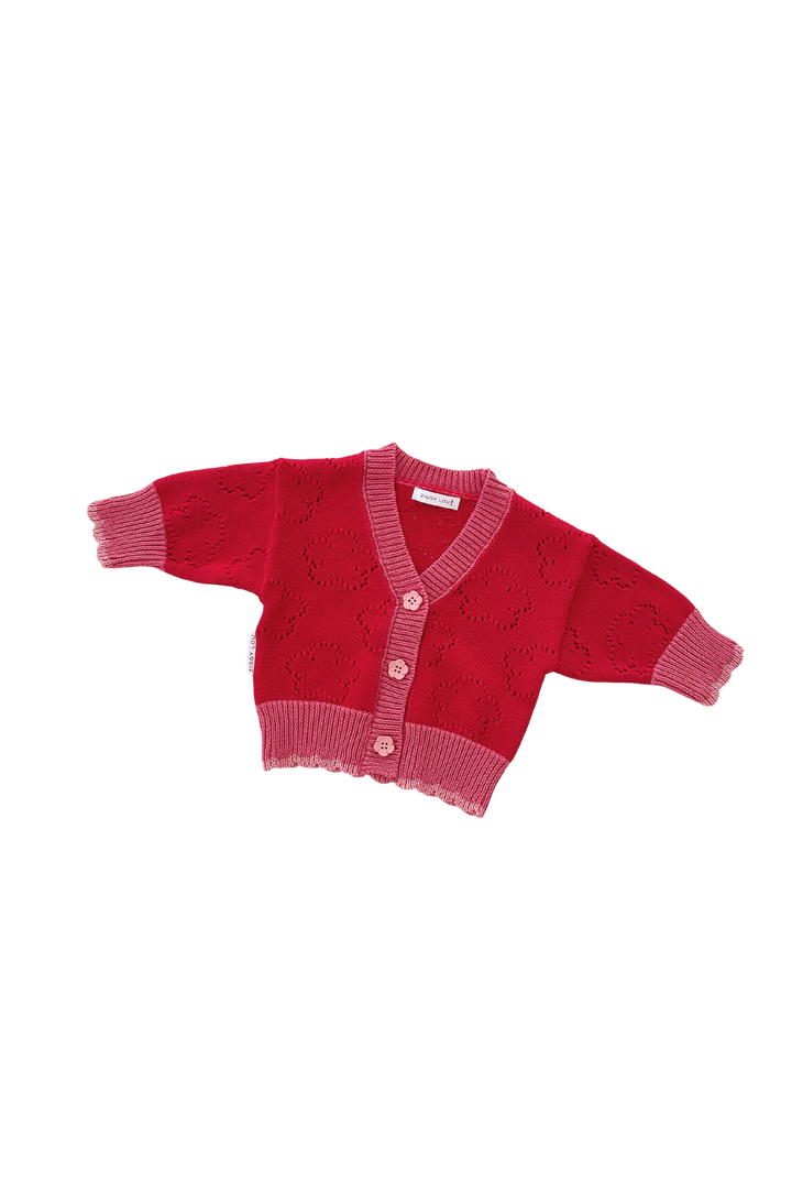 CARDIGAN | SCARLET