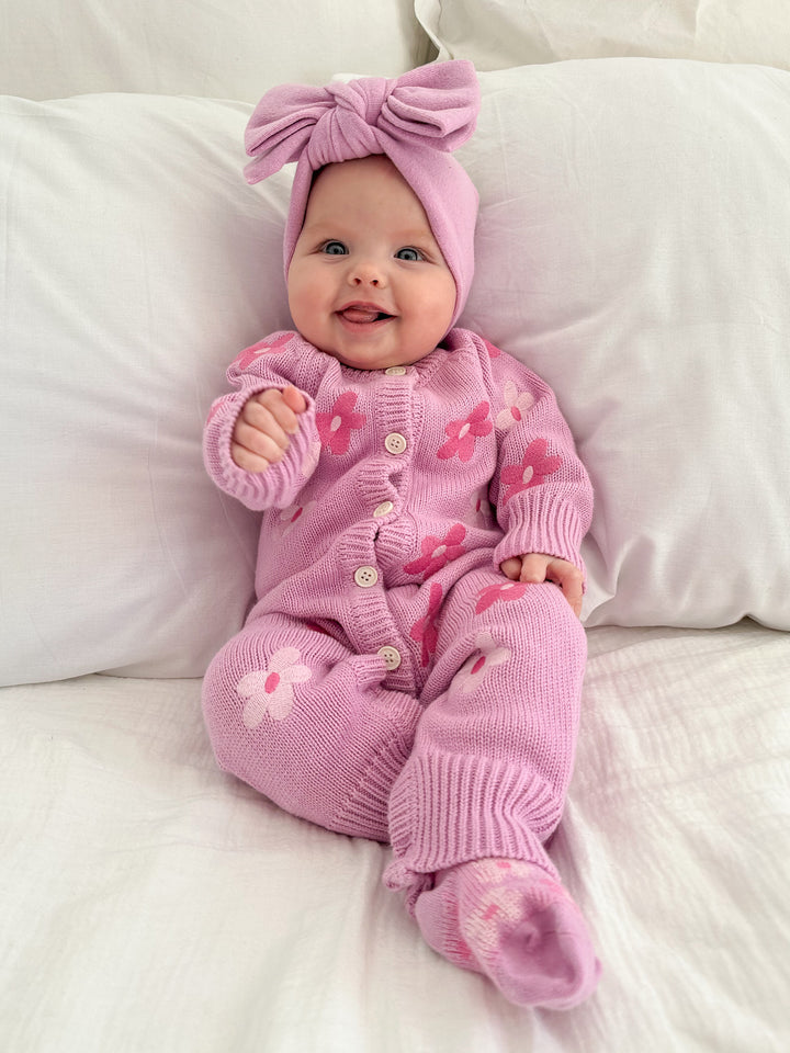 CLASSIC KNIT ROMPER | CORA