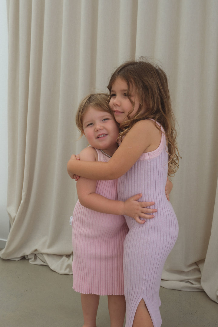 RIBBED DRESS | BAMBY