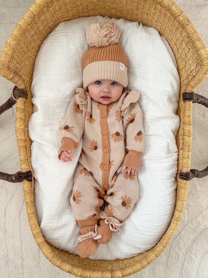 CLASSIC KNIT ROMPER | HAZEL