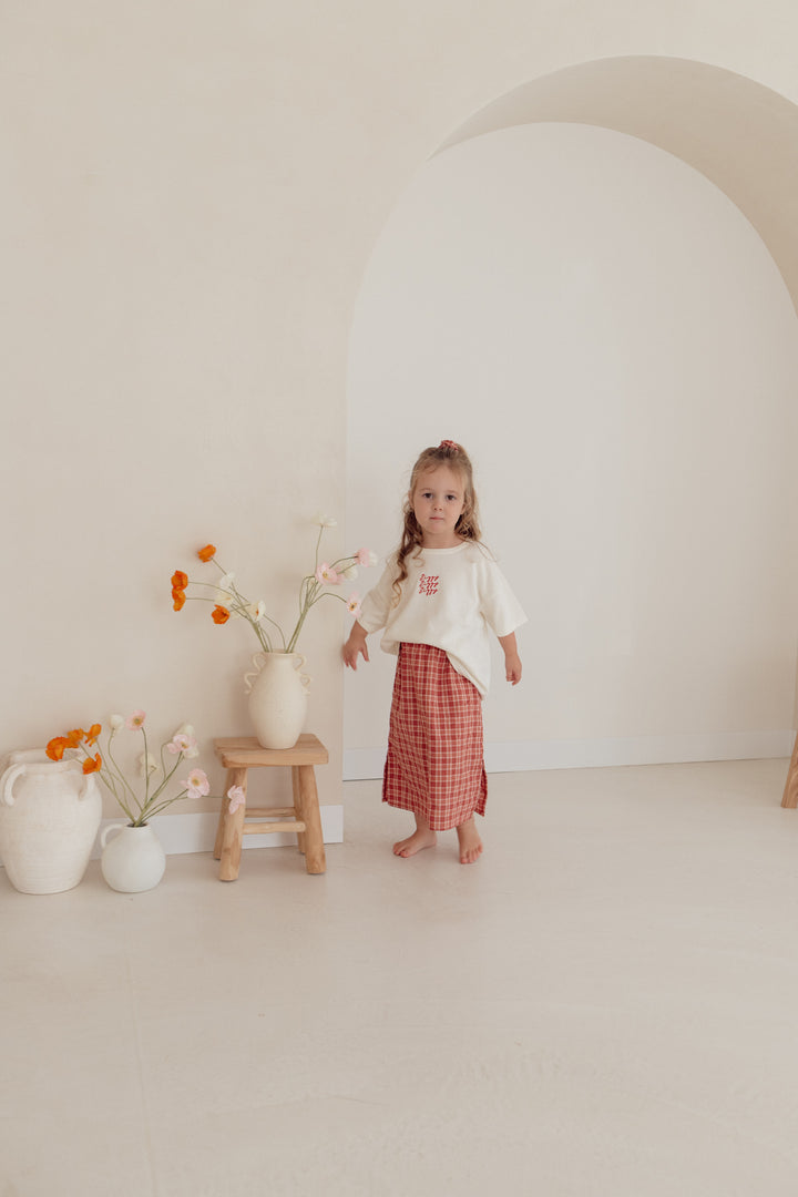 SIGNATURE TEE | MILK (KIDS)