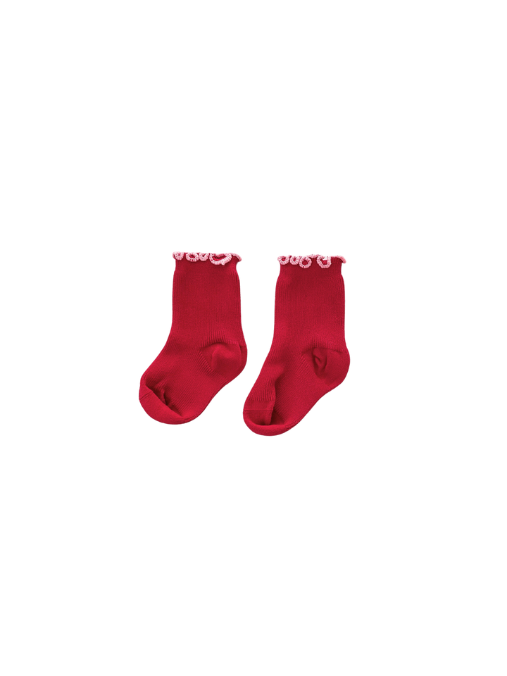SOCKS | SCARLET