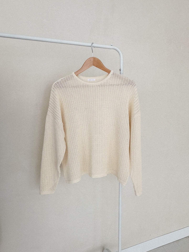 CROPPED PULLOVER | CREAM (WOMEN'S)