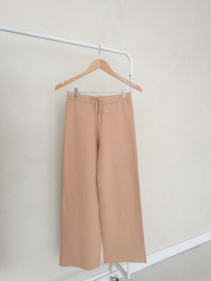 RIBBED PANTS | PECAN (WOMEN'S)