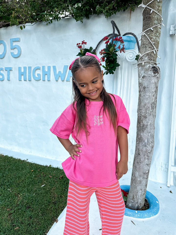 CROPPED PANTS | CORAL