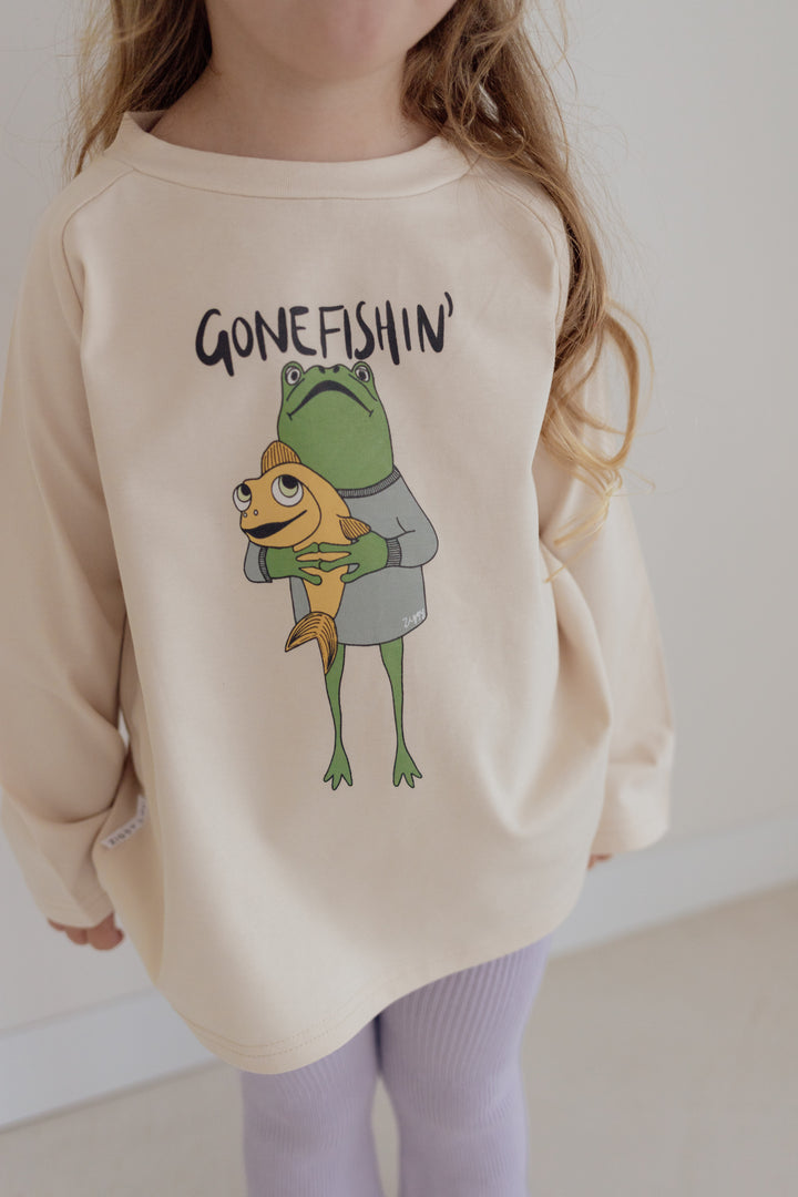 LONG SLEEVE TEE | GONE FISHIN'