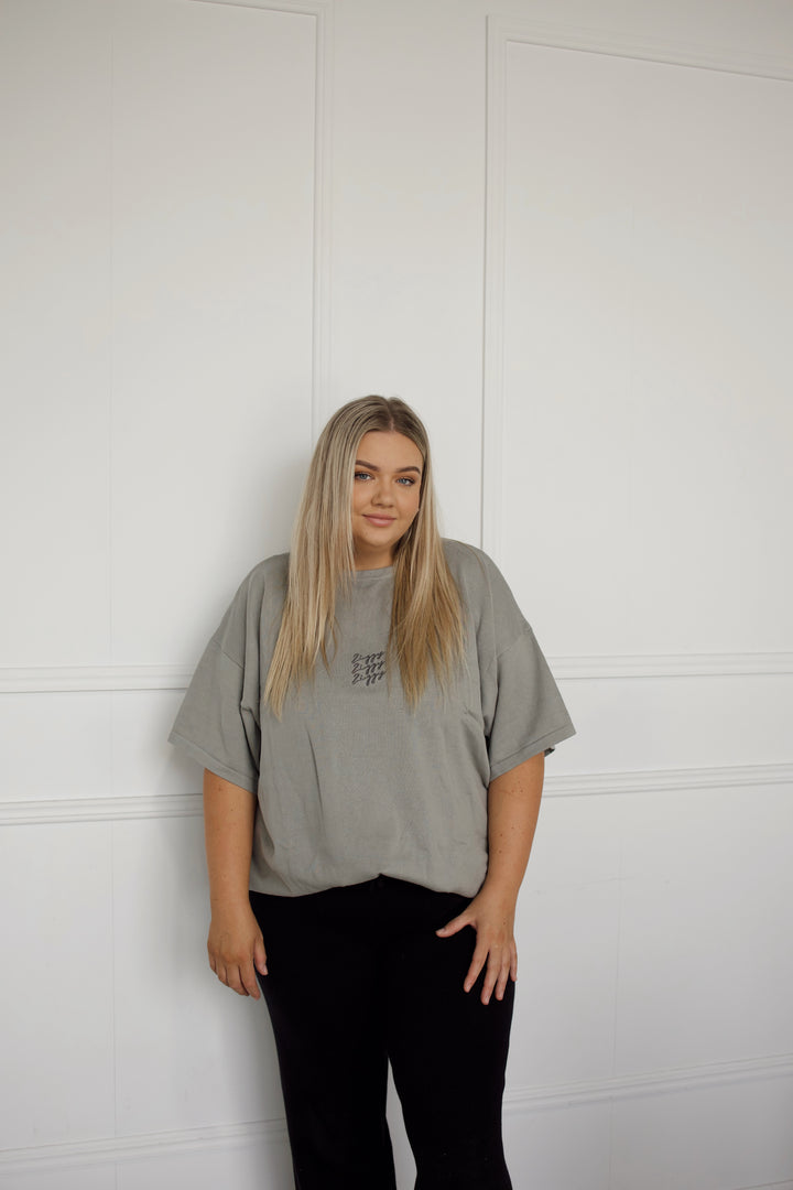 SIGNATURE TEE | GRAY (WOMEN'S)