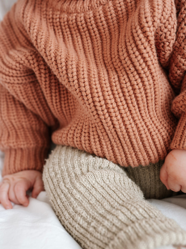JUMPER | SUPER CHUNKY | TERRACOTTA