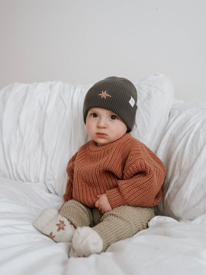 JUMPER | SUPER CHUNKY | TERRACOTTA