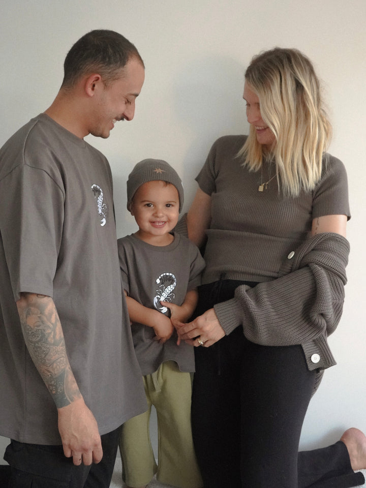 TEE | CHARCOAL (KIDS)