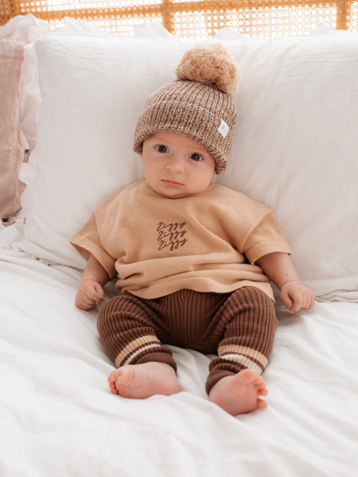 SIGNATURE TEE | PECAN (KIDS)