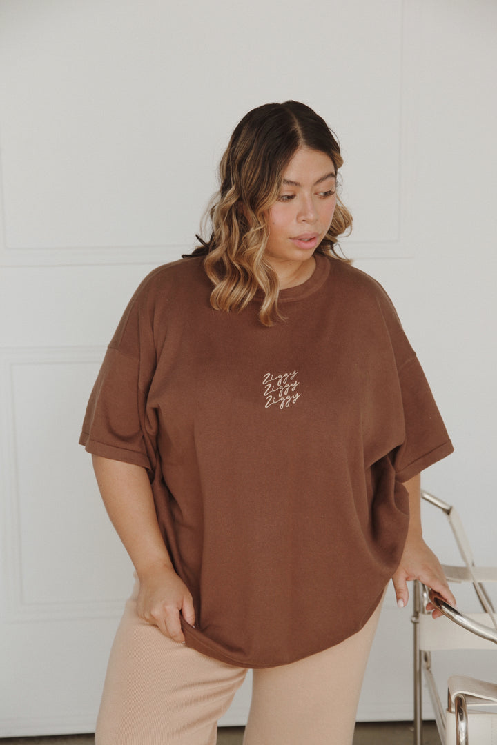 SIGNATURE TEE | CHOCOLATE (WOMEN'S)