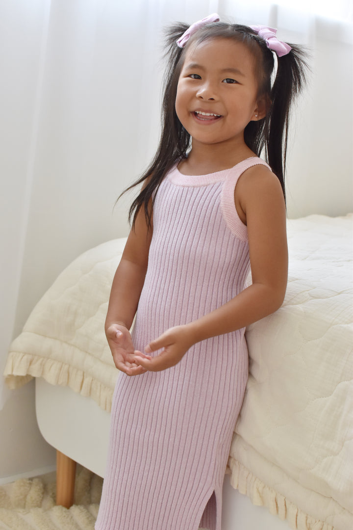 RIBBED DRESS | BAMBY