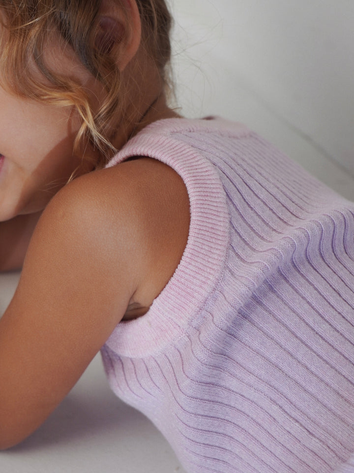 RIBBED DRESS | BAMBY