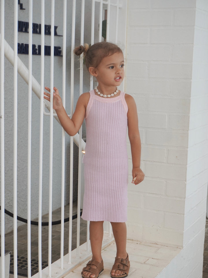RIBBED DRESS | BAMBY