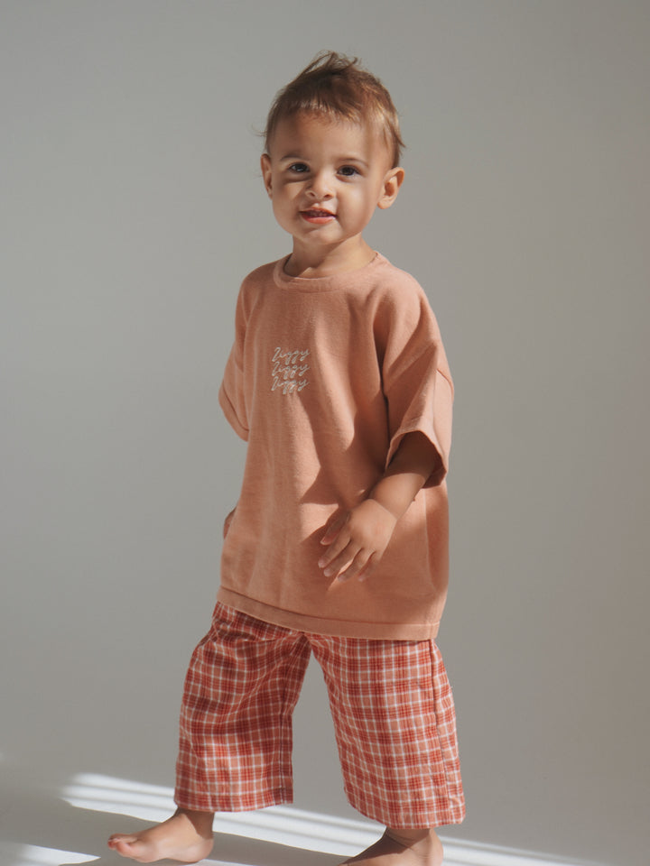 SIGNATURE TEE | CLAY (KIDS)