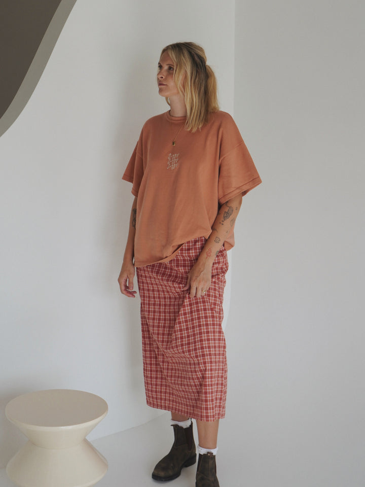 SIGNATURE TEE | CLAY (WOMEN'S)