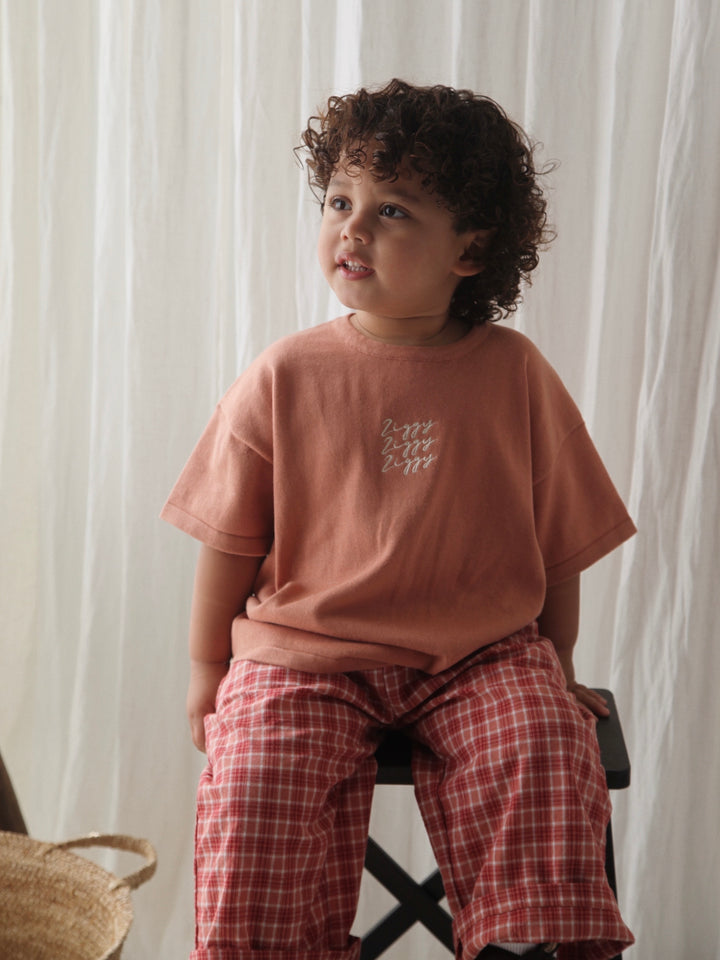 SIGNATURE TEE | CLAY (KIDS)