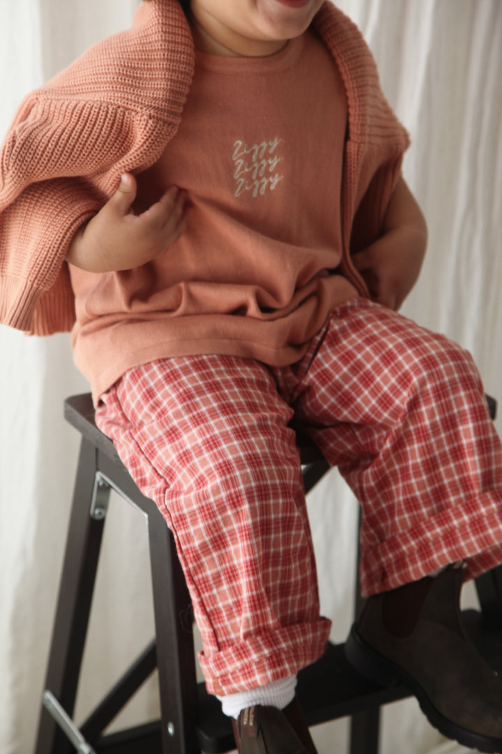 SIGNATURE TEE | CLAY (KIDS)