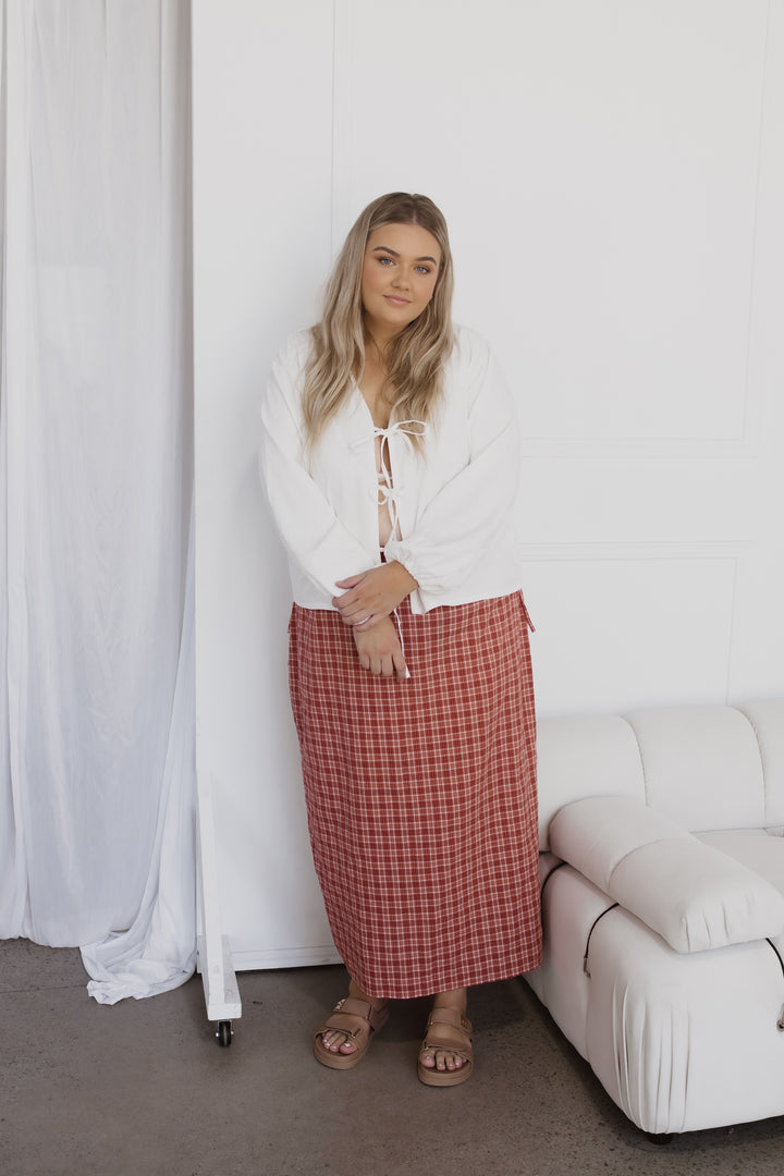TIE SKIRT | AGNES (WOMEN'S)
