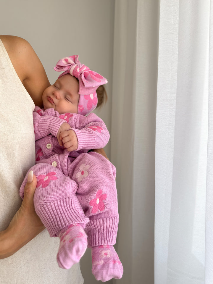 CLASSIC KNIT ROMPER | CORA