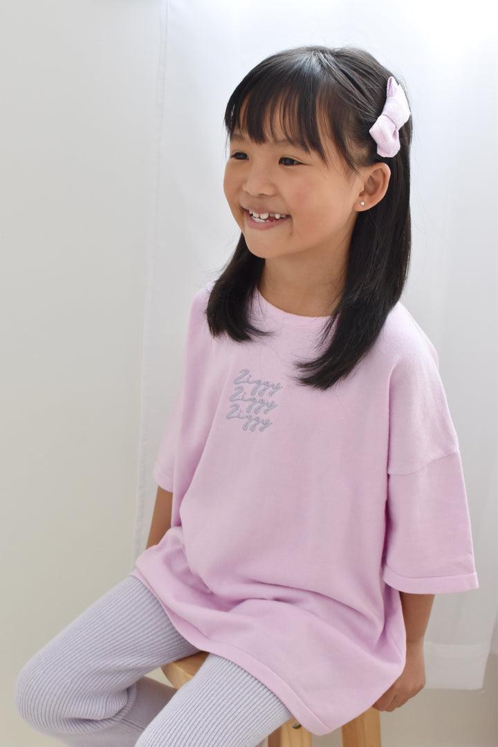 SIGNATURE TEE | LILAC (KIDS)