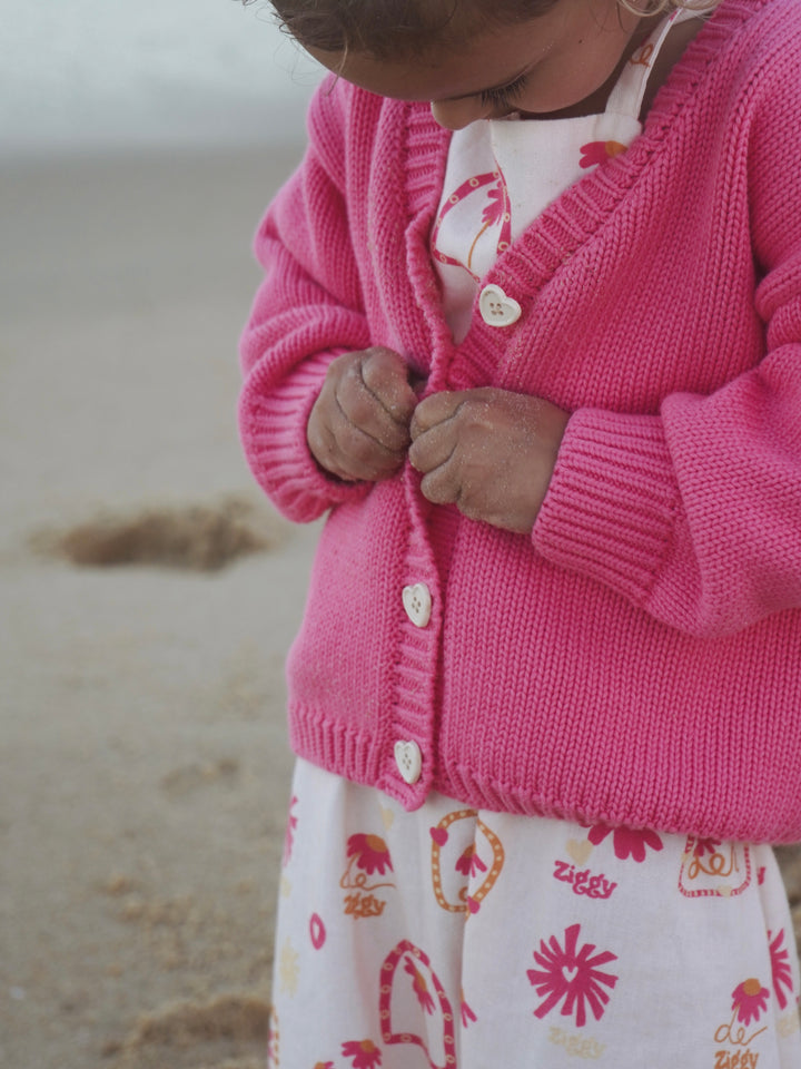 CARDIGAN | RASPBERRY