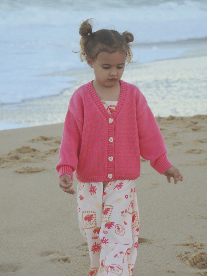 CARDIGAN | RASPBERRY