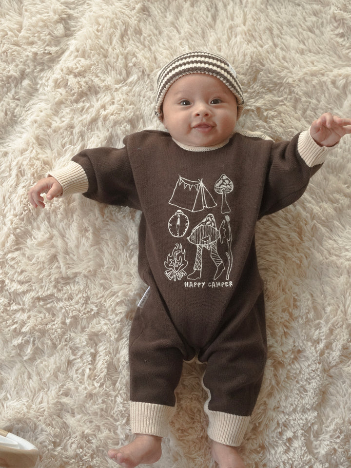 WINTER PLAYSUIT | HAPPY CAMPER