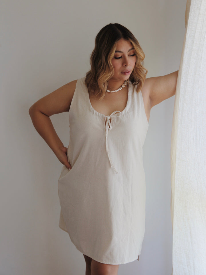 ROMY DRESS | BONE (WOMEN'S)