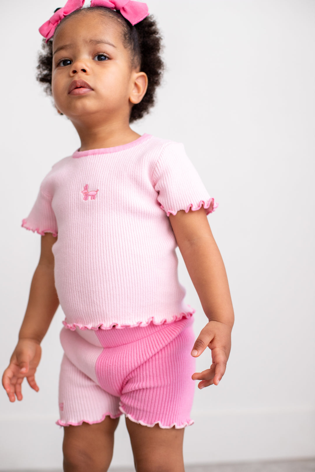 RIBBED BIKE SHORTS | MABEL