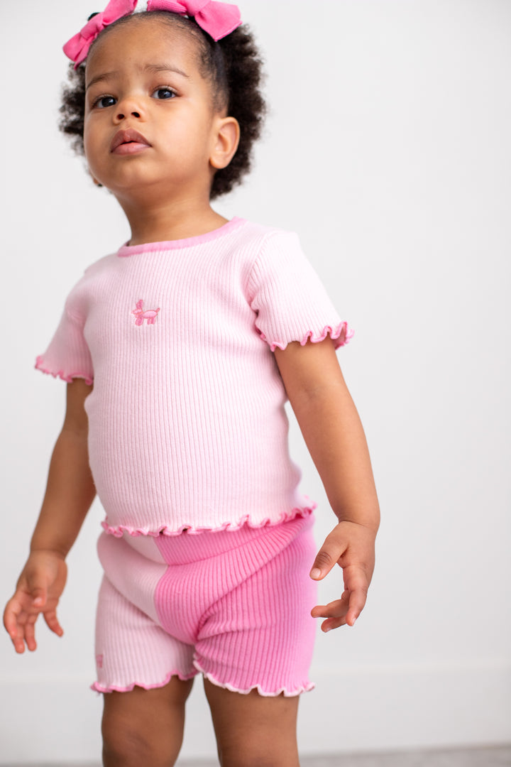 RIBBED BIKE SHORTS | MABEL