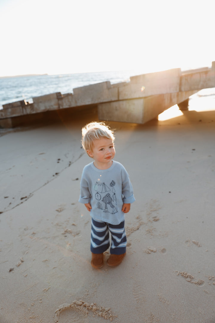 LONG SLEEVE TEE | HAPPY CAMPER
