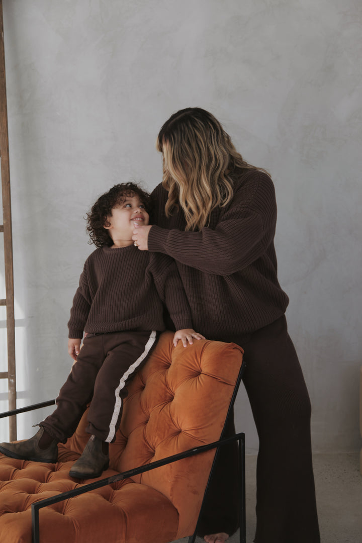 JUMPER | SUPER CHUNKY | ESPRESSO