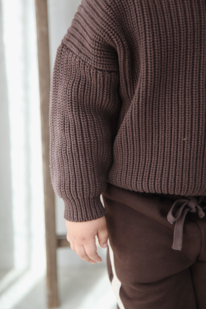 JUMPER | SUPER CHUNKY | ESPRESSO
