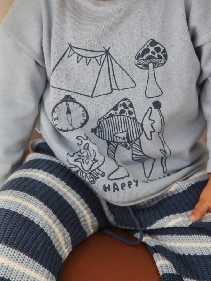 LONG SLEEVE TEE | HAPPY CAMPER