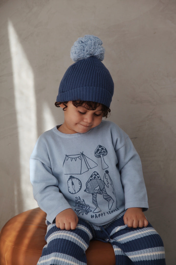 LONG SLEEVE TEE | HAPPY CAMPER
