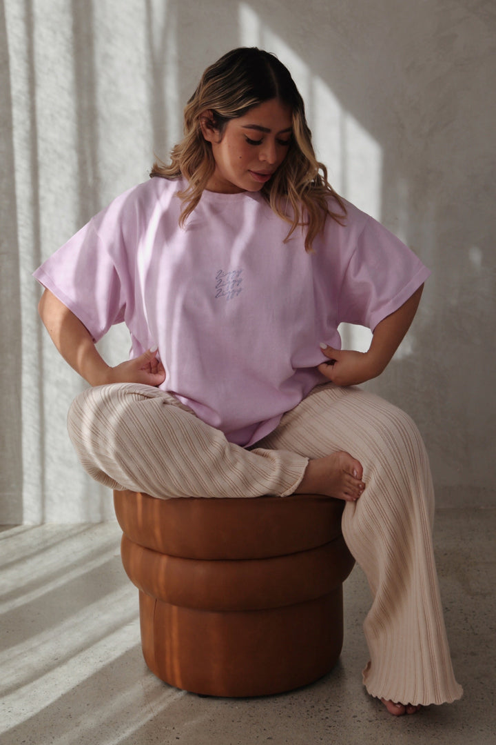 SIGNATURE TEE | LILAC (WOMEN'S)