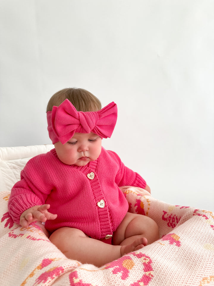 CARDIGAN | RASPBERRY