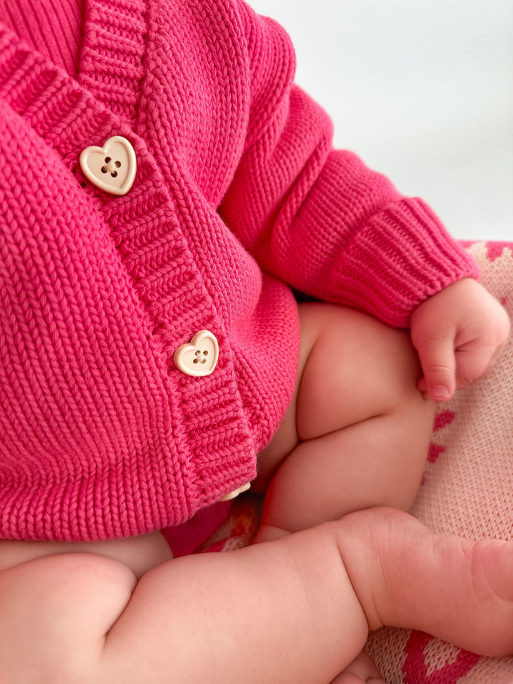 CARDIGAN | RASPBERRY