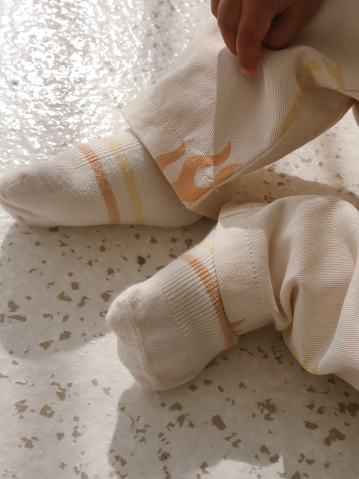 SOCKS | VANILLA STRIPE