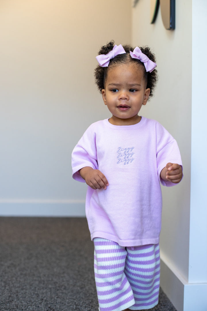 SIGNATURE TEE | LILAC (KIDS)