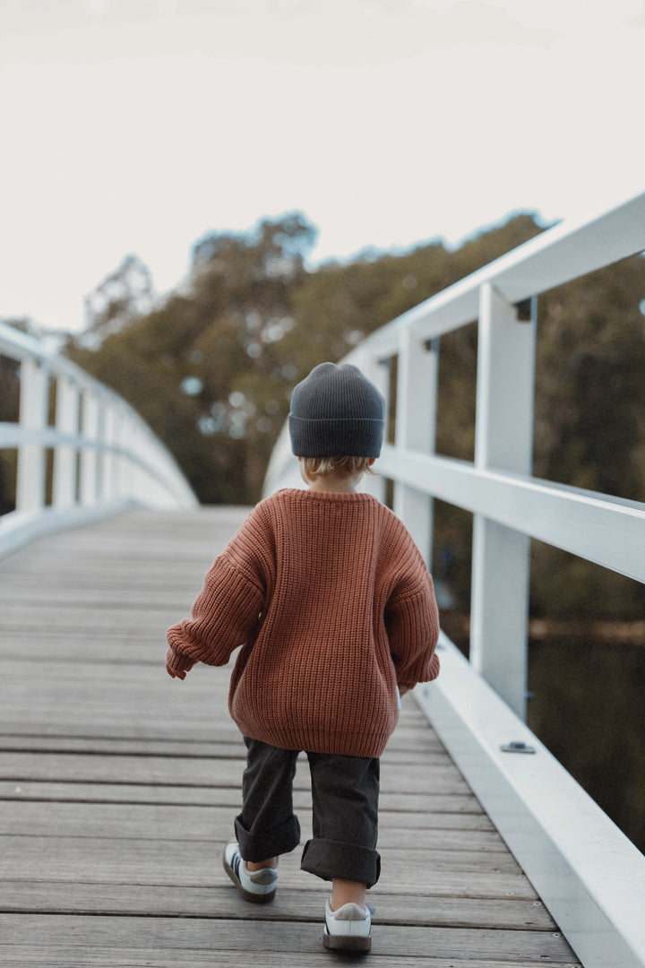 JUMPER | SUPER CHUNKY | TERRACOTTA