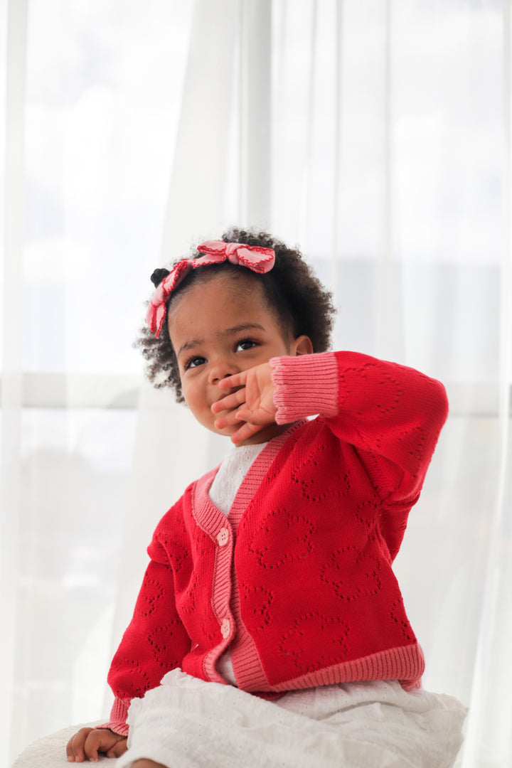 CARDIGAN | SCARLET