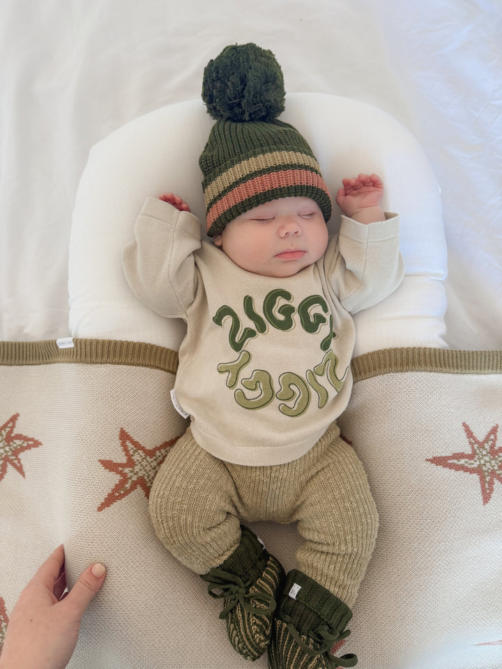 LONG SLEEVE TEE | MOSS