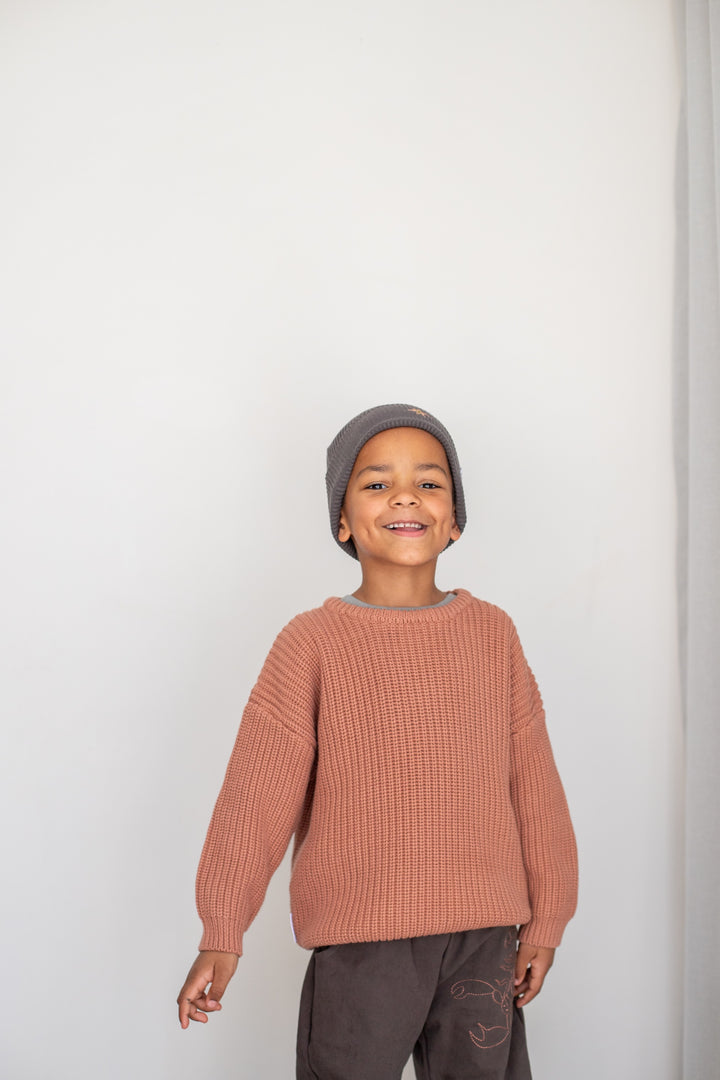 JUMPER | SUPER CHUNKY | TERRACOTTA