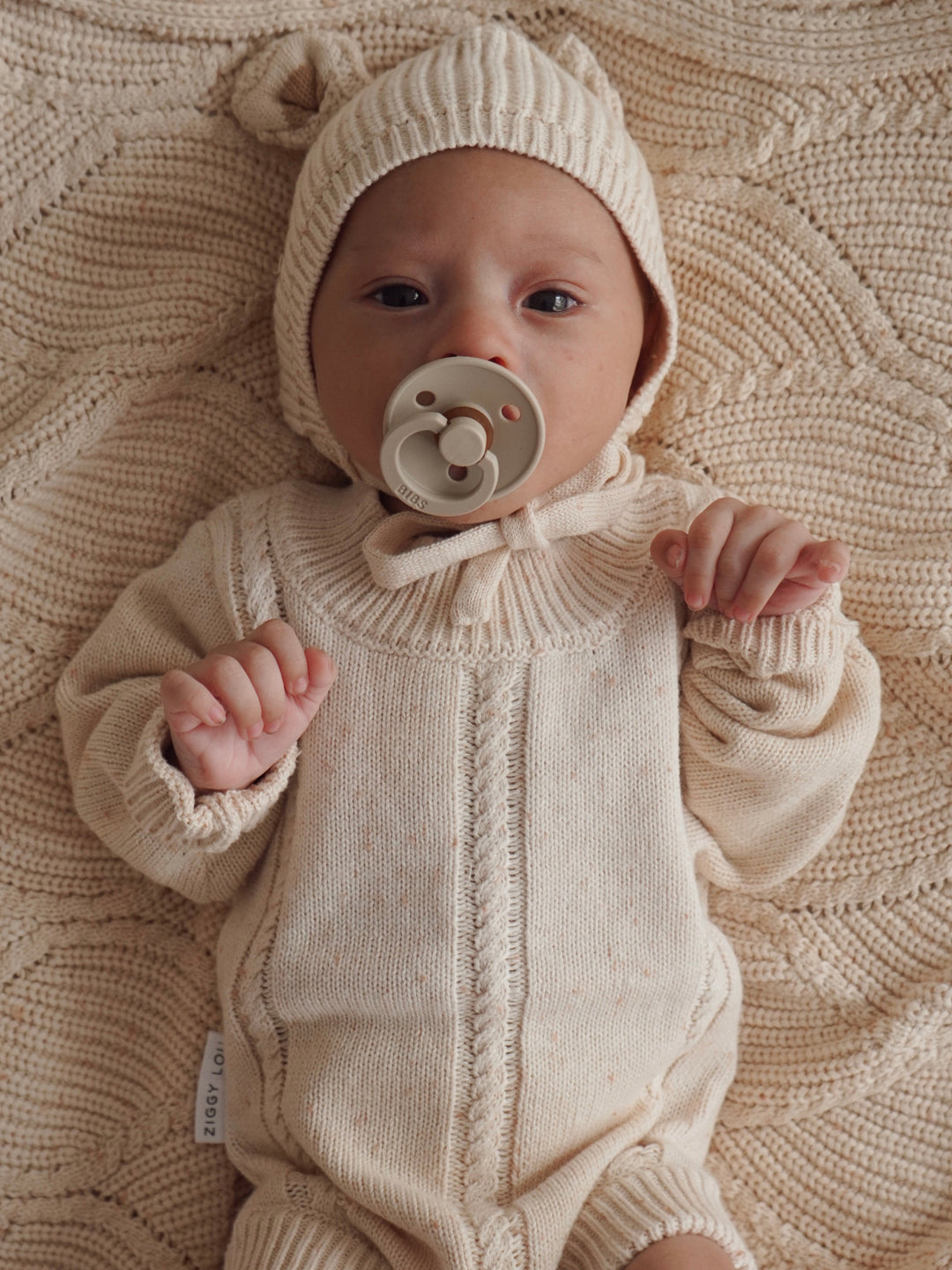 BONNET | BISCOTTI FLECK (BEAR)