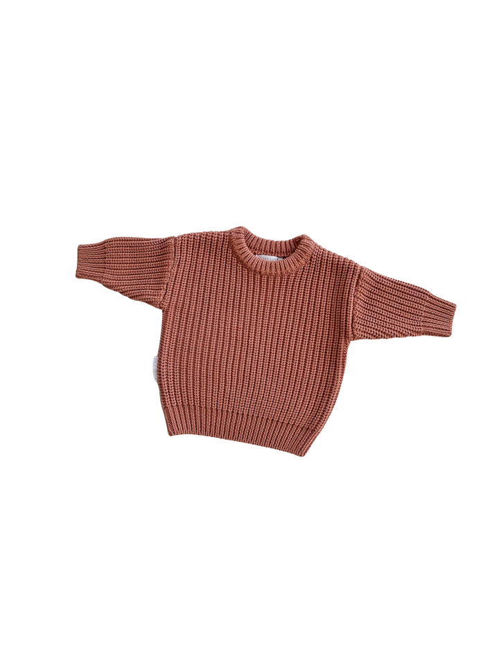 JUMPER | SUPER CHUNKY | TERRACOTTA
