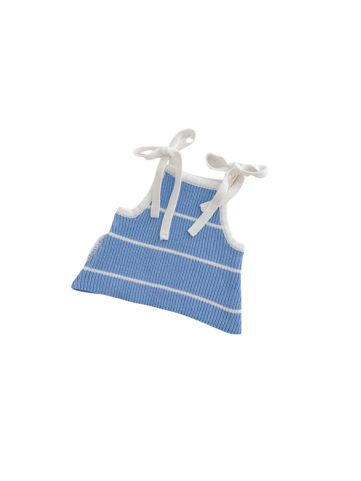 TIE SINGLET | RIVER STRIPE - LAST CHANCE